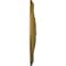 Ekena Millwork Luton Ceiling Medallion (Fits Canopies up to 3 1/2"), Hand-Painted Gold, 21"OD x 2"P CM21LUGLS - alternate 6